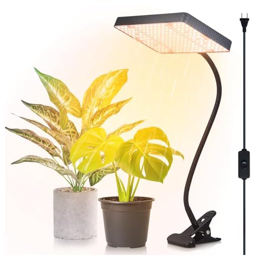 FRGROW Pflanzenlampe LED Vollspektrum, Pflanzenlicht für Zimmerpflanzen, UV-IR Vollspektrum Pflanzenleuchte LED 200W, Grow Lampe LED 208 LEDs, Wachstumslampe für Pflanzen, Daisy Chain Euro Stecker