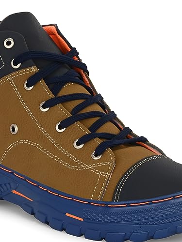 Image of BUCIK Casual Sneakers for Men (Blue - Size 10) | Lightweight - Comfortable | BCK4025