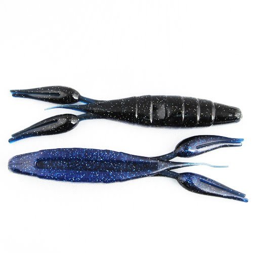 Missile Baits MBMC40-BRF Missile Craw Bait, Bruiser Flash
