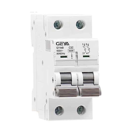 Disjoncteur sur Rail Din GYM9 2P type AC de haute précision pour habitation