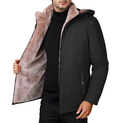 Veste polaire homme thermique avec poches zippées coupe-vent