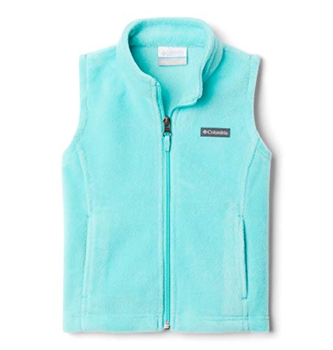Columbia Youth Girls Benton Springs Fleece Vest, Dolphin, Large #TOP3