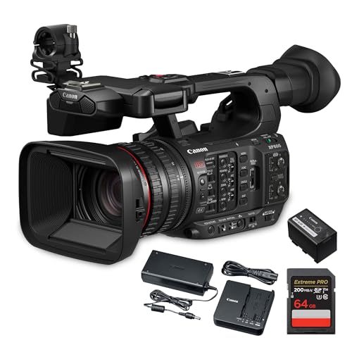 Canon XF605 UHD 4K HDR Pro Camcorder – 1