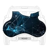 VELOSOCK Vollständige Fahrradabdeckung RAY/Road für Indoor-Lagerung und Transport - Hält Böden, Wände und Auto SCHMUTZFREI - Passend für 99% Aller RENNRÄDER