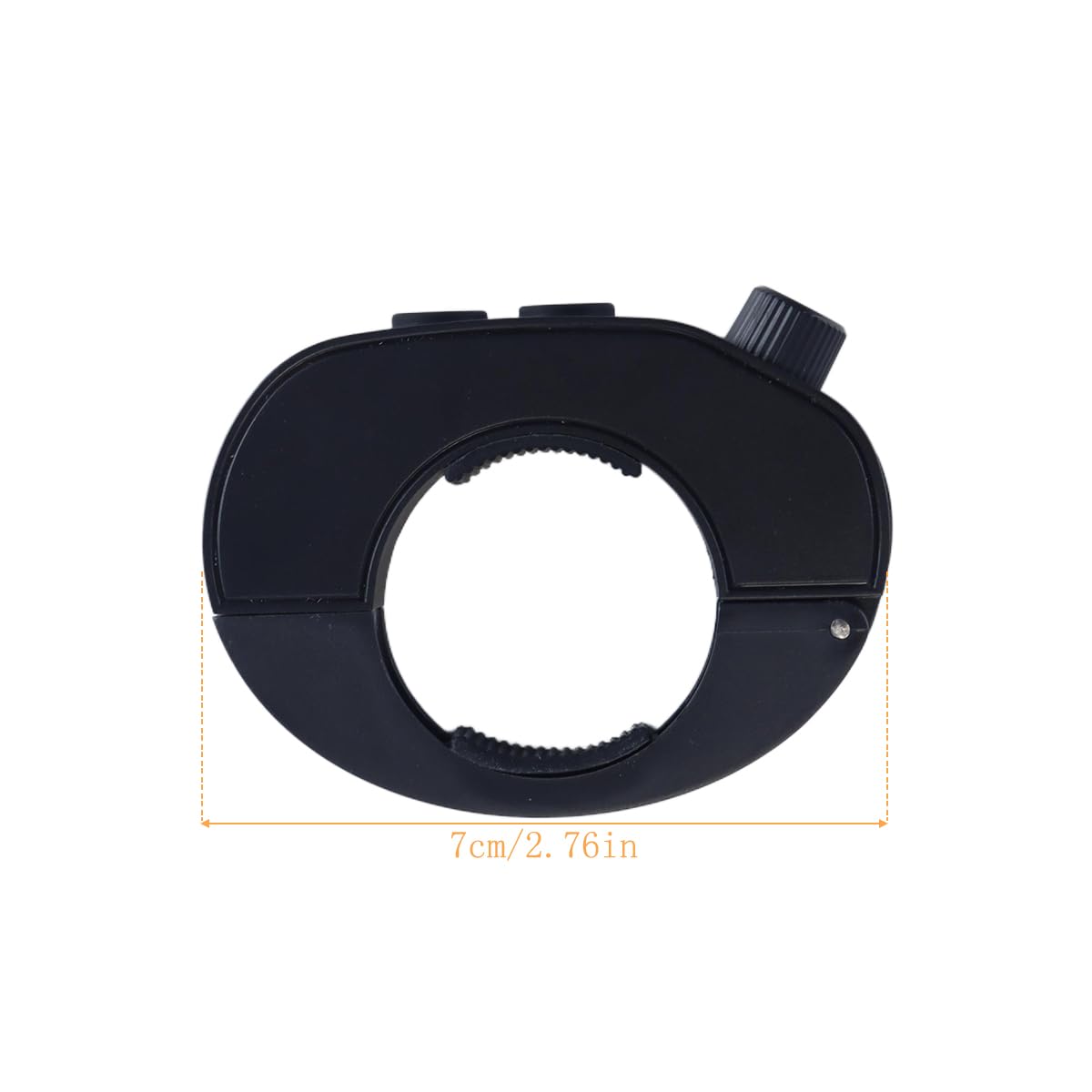 Pulsante multimediale Bluetooth wireless per manubrio della motocicletta, telecomando impermeabile IPX6, controller musicale per volante per bici e auto