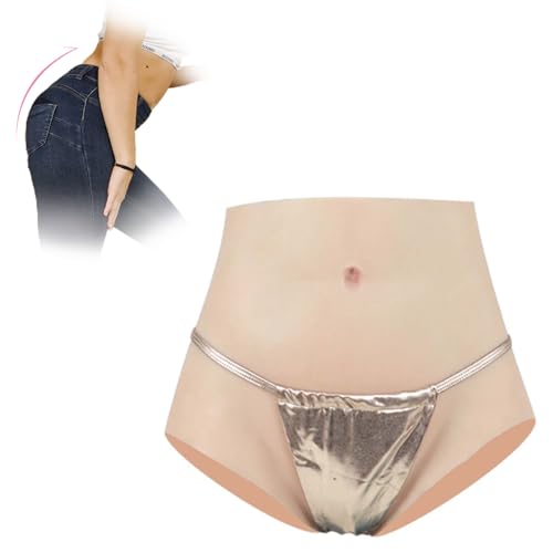 Ropa interior de piel de simulación con potenciador de glúteos discreto 1