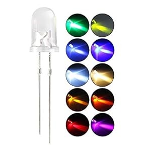 DiCUNO 5MM LED Dioden, 10 Farben (200er)