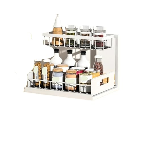 �����o�����V���N�����[ - �L�b�`��/�o�X���[���L���r�l�b�g���[�p �������߉\��2�i�X���C�h�I �u���b�N&�z���C�g(WHITE)