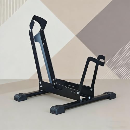 Soporte de almacenamiento para bicicletas ruedas delantera trasera 3