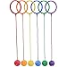 Skip It - Juego de bolas para saltar de tobillo, para niños y niñas, 6 unidades