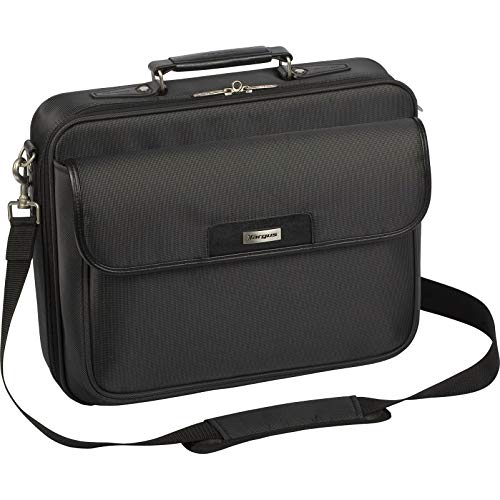 Targus Traditional Clamshell Case for 16-Inch Laptop with Zip-Thru Checkpoint Friendly Design, Black (TBC023US)