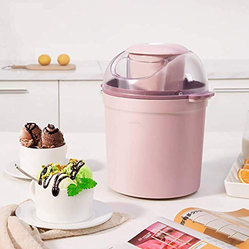 LLSS Heim-Eismaschine, kleine elektrische Eismaschine, Arbeitsplatte, Softeismaschine, tragbar, Kinder – Bild 5