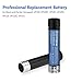 Exmate 2Pack 3.0Ah 3.6V Ni-MH Replacement Battery Compatible with Black & Decker Versapak VP100 VP100C VP105 VP105C VP110 VP110C VP130 VP143 VP142 VP7240