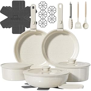 23 Pcs Pots and Pans Set Non Stick,...