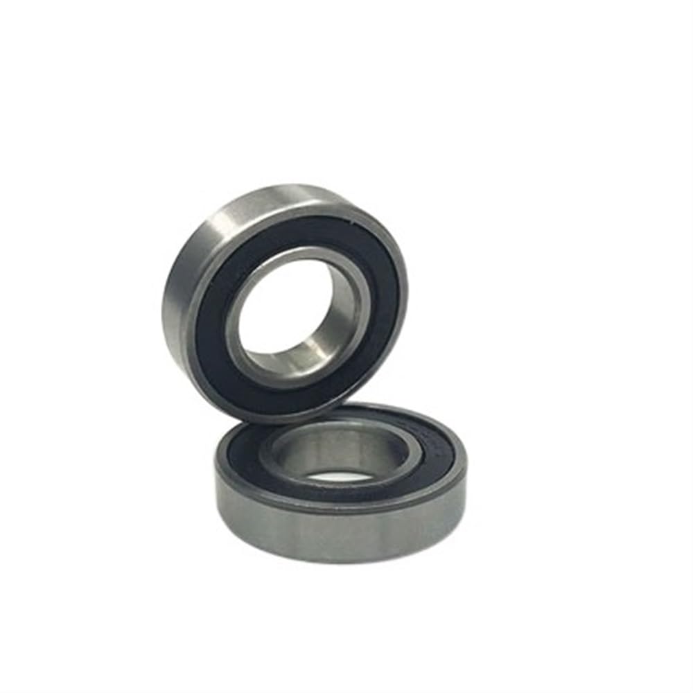 DUKUTS 2PC 24377 Mr2437 2rs Bantalan Keramik Hibrida 24 * 37 * 7 Mm Si3n4 Bola Bawah Braket Perbaikan Bagian bantalan