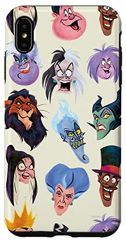 Coque iPhone XS Max Disney Villains finition premium durable