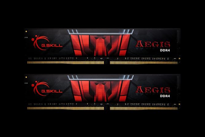 G.Skill Aegis PC4-19200 (2400 MHz) DIMM DDR4 Memory Kit 32 GB (2 x