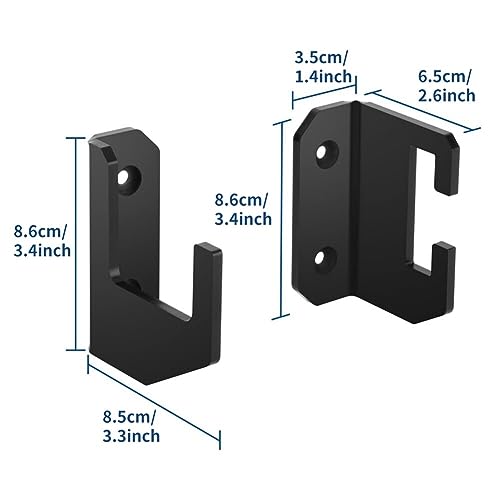 Eforcase Suporte de exibição de espada montado na parede, suporte de espada, suporte de espada, supo