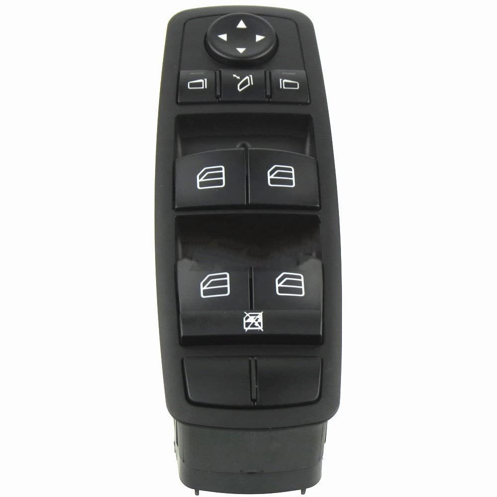 per Benz W164 GL320 GL350 GL450 ML320 ML350 ML450 ML500 R320 R350 Pulsante Interruttore Alzacristalli Elettrico Principale A2518300290 OOPUHKSY