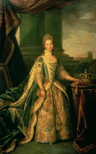 Cuadro de Sophie Charlotte de Nathaniel Dance, arte clásico para tu hogar
