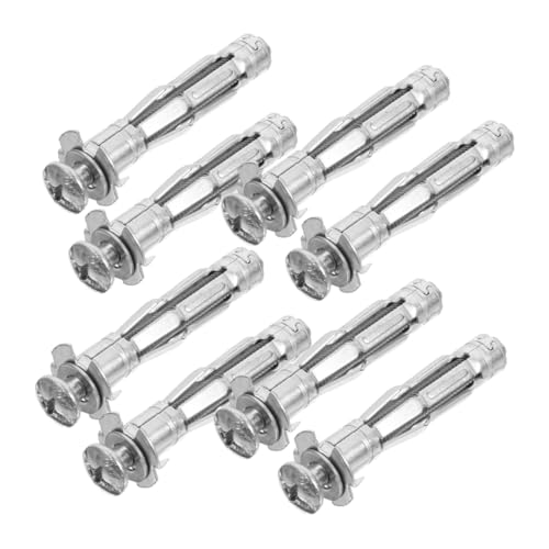 FUNOMOCYA 25Pcs Heavy Duty Drywall Anchors Hollow Drive Screws for Secure Wall Fixing for Plaster Drywall Projects Reliable Expansion Nuts