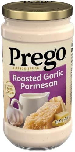 Prego Roasted Garlic Parmesan Alfredo Sauce, 14.5 Oz