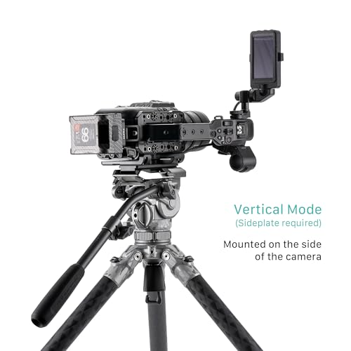 Placa universal de liberación rápida Tilta Manfrotto negra accesorio para zapata trípode 6