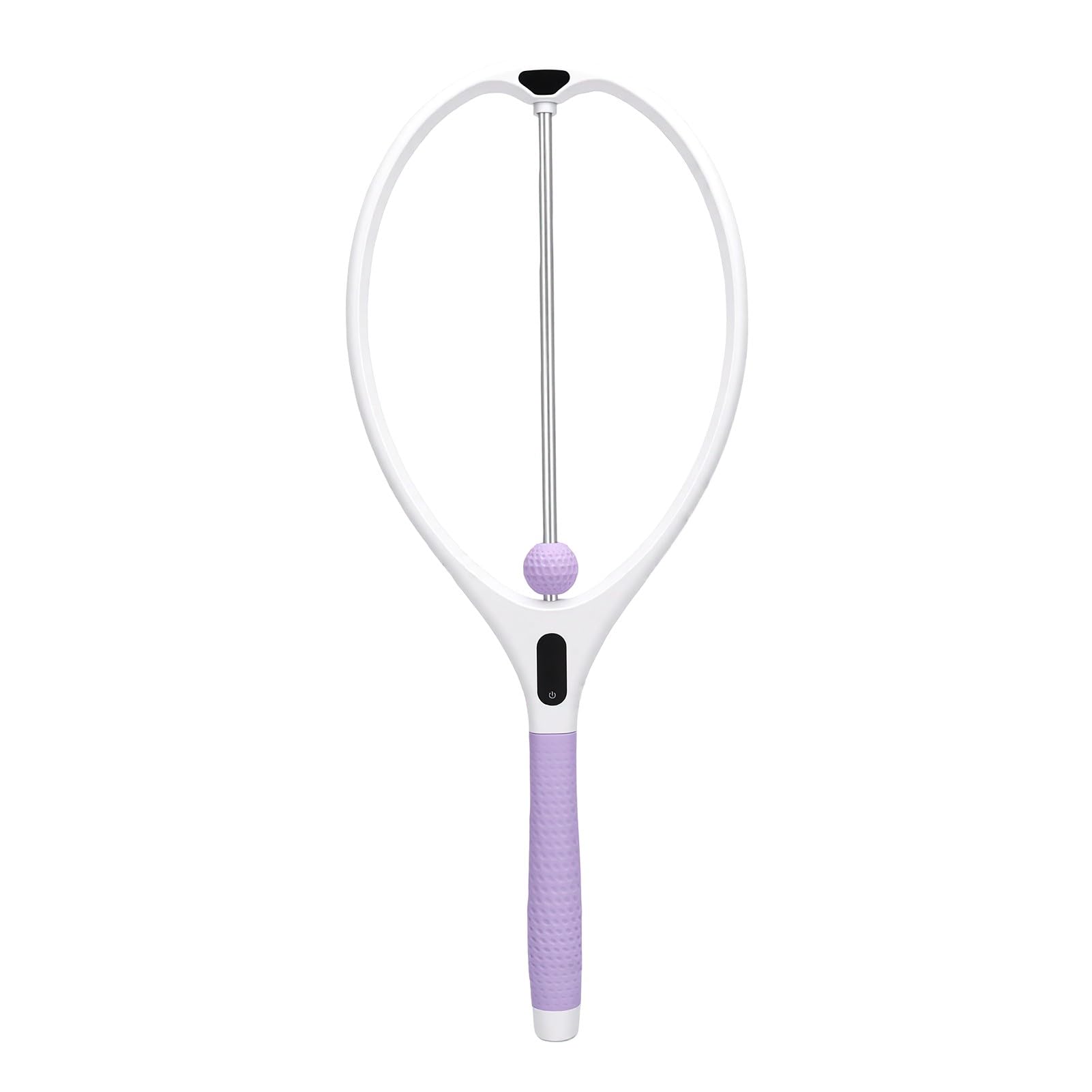 Luocute Racchetta da Allenamento Tennis, Racchetta con Rimbalzo | Impugnatura in PP e Silicone, Batteria 500 MAh con LED, Sfera a gravità e Contatore Elettronico