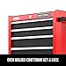 CRAFTSMAN Rolling Tool Chest, 26-inch, 5-Drawer, Workshop Tool Storage with Wheels (CMST32752RB)