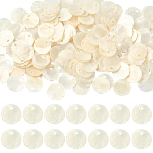 Pendentifs en Nacre Capiz Légers pour Créations de Bijoux d'Été sans Effort - 2