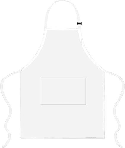 Miniatura 6 de Delantal de cocina personalizado con 2 bolsillos, resistente al agua y al aceite, tu diseño, añade texto, foto