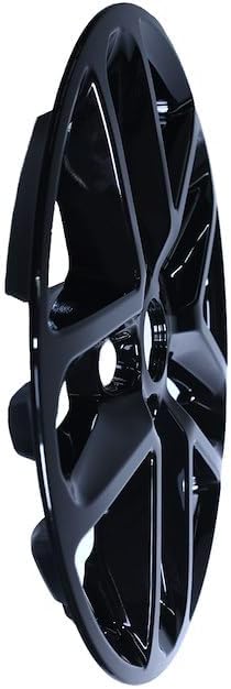 Coast to Coast 18" Black or Chrome Snap-On Wheel Skins - Fits Jeep Grand Cherokee Laredo [2022-2025] IMP482BLK (Black)