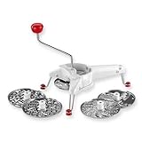 5, Einsätze aus Edelstahl Ilsa 109 Passiergerät aus Edelstahl, weiß