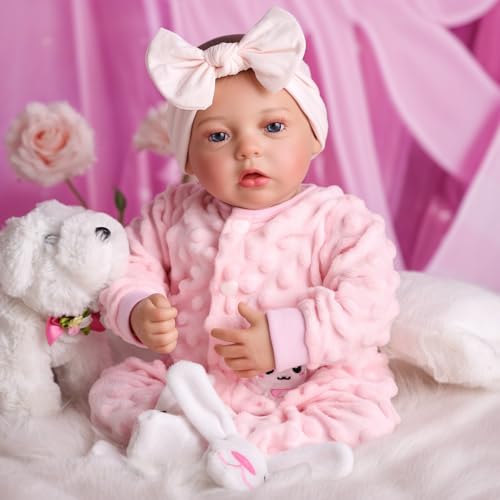 Muñeca BABESIDE de Vinilo Realista de 20 Pulgadas miniatura 5