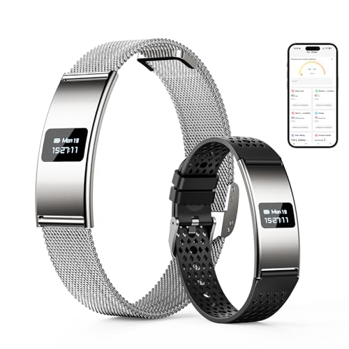 CCHEEN Smart Bracelet, Subscription-Free 24/7 Health...