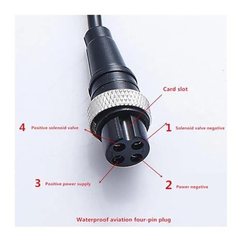 Válvula solenoide J20041 para reparar grifo de inducción con sensor de lavamanos 6