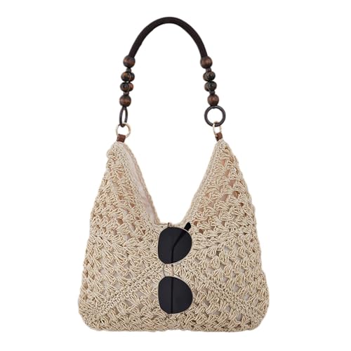 Sac en paille bohème pour vos journées farniente à la mer