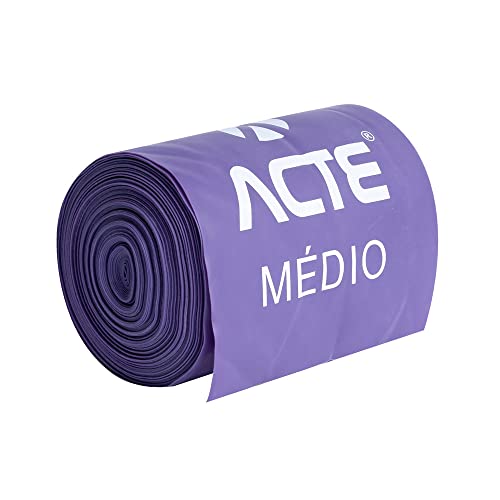 Acte, Rolo de Faixa Elástica Médio T276 - Roxo