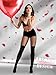 Jansun Faux Thigh High Fishnet Stockings, Women Fishnet Tights Patterned Pantyhose Mock Over the Knee Goth Tights