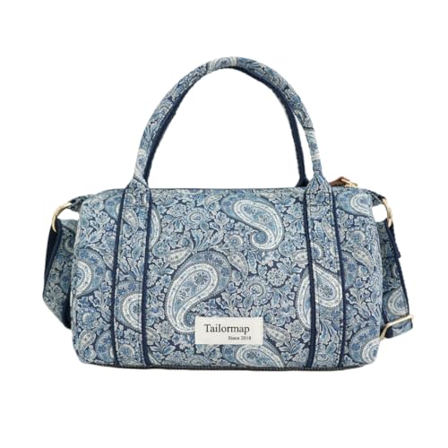 Mini bolsa feminina Boston feita à mão, bolsa floral Liberty, bolsa transversal pequena e leve com alça superior, Lee Manor