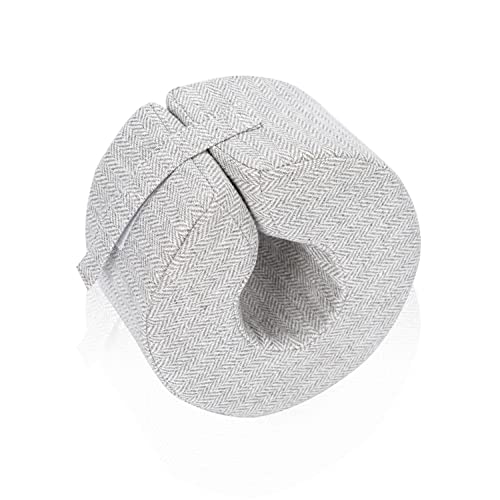 Image of SWISSELITE Foot Elevation Pillow Ankle Heel Protector Wedge Foot Support Cushion Anti-Bedsore Zipper Removable Cover Sleeping Rest - Nursing Cushion for Recovery