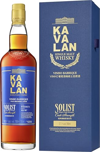Kavalan Single Malt Whisky Solist Vinho Barrique in Geschenkpackung Taiwan (1 x 0.7 l)