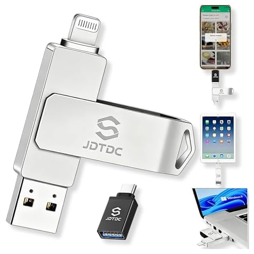 MFi Certified 256GB Photo-Stick-for-iPhone-Storage iPhone-Memory iPhone USB for Photos iPhone USB Flash Drive Memory for iPad External iPhone Storage iPhone Thumb Drive for iPad Photo Stick