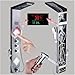 Rain Waterfall LED Shower Panel Black Shower Column Tower Digital Screen TEMP 3 Handle Mixer Tap Spray Bidet Shower Mixer Faucet(Black Grey Color)