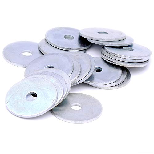 Singularity Supplies M5 (5mm x 25mm) Flat Repair Washer (Large OD) - Steel (Pack of 20)