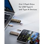 Lexar D40E 64GB Unidad Flash Dual USB Tipo-C, USB-A/C, Gris Titanio, 64GB