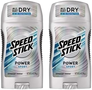 Speed Stick Power Antiperspirant Deodorant, Sport 3 oz (Pack of 2)