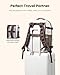 LOVEVOOK 40L Travel Backpack for Women, Airline Approved Carry On Luggage, TSA Personal Item Bag fits 15.6 Inch Laptop, Weekender Overnight Suitcase for Work