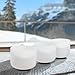 CVNC 432HZ Sound Healing Set of 3 Crystal Singing Bowls, Frosted Chakra Quartz Crystal Sound Bowl with Carry Bags 7'' C Root 8'' F Heart 9'' G Throat