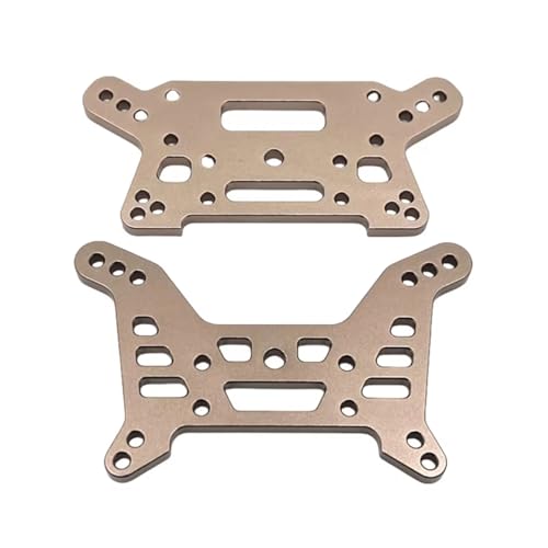 Support tour d'amortisseur métal marron pour MJX Hyper Go 1/7 7303 RC